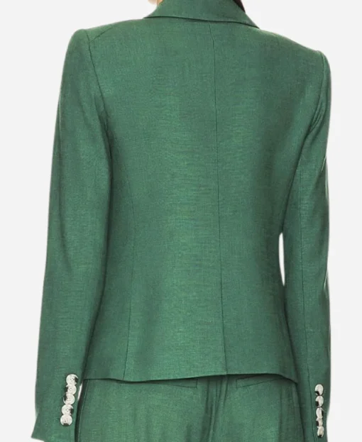 Christa Miller Shrinking S02 Green Blazer - Image 3