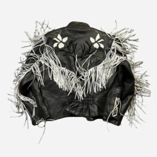 Danny Joseph Fringed Black Jacket - Image 3