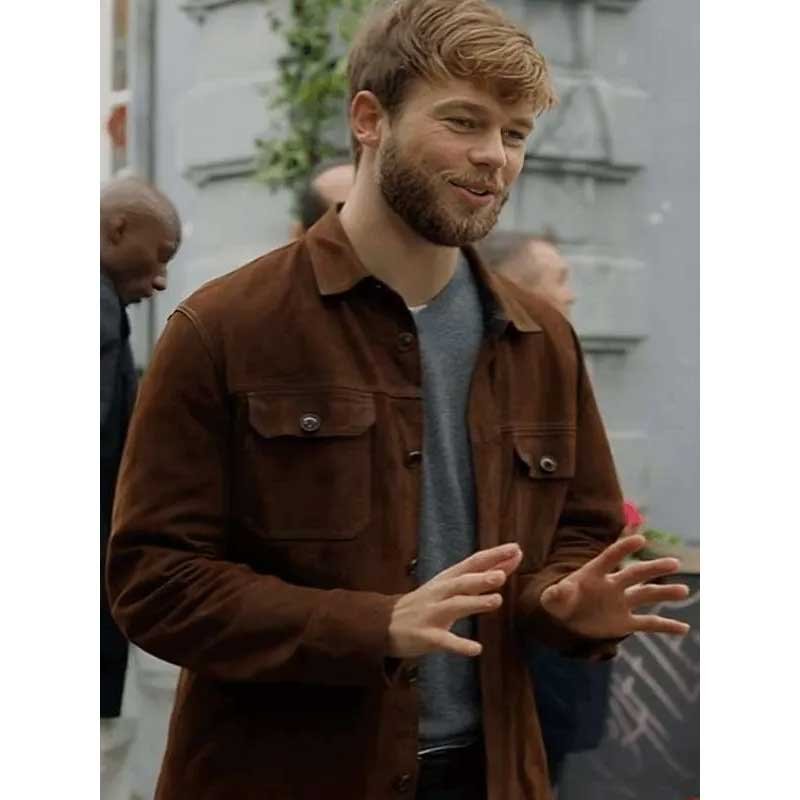 David Elsendoorn Brown Leather Jacket