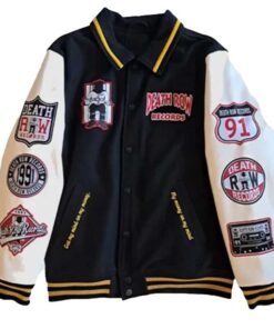 Death Row Records Patched Varsity Jacket