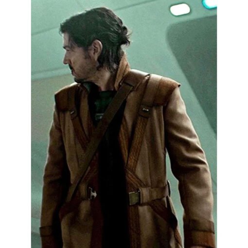Diego Luna Brown Coat