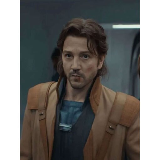Diego Luna Brown Coat - Image 3
