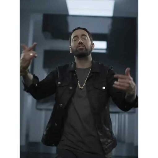 Eminem Houdini Black Jacket - Image 3