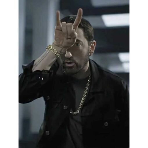 Eminem Houdini Black Jacket - Image 4