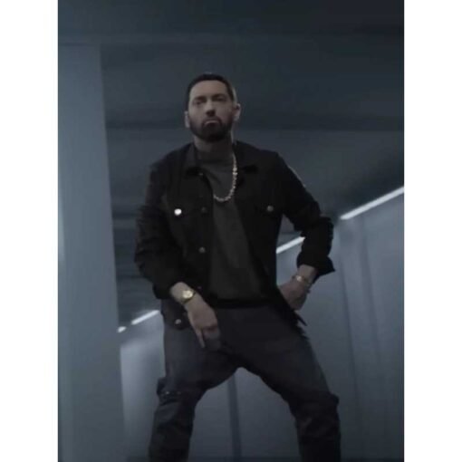 Eminem Houdini Black Jacket - Image 7