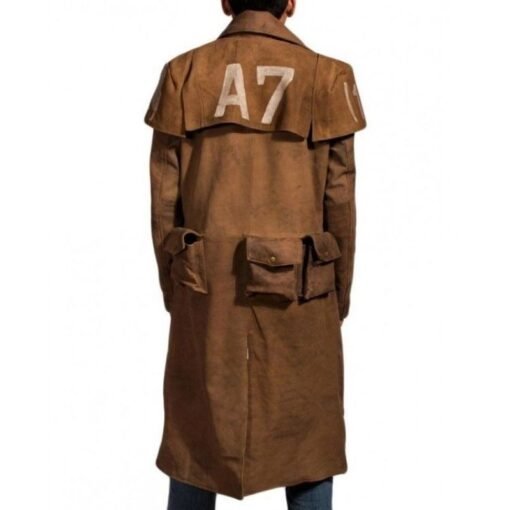 Fallout NCR Ranger Duster Leather Coat - Image 3
