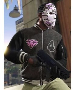 Panther GTA 6 Varsity Jacket