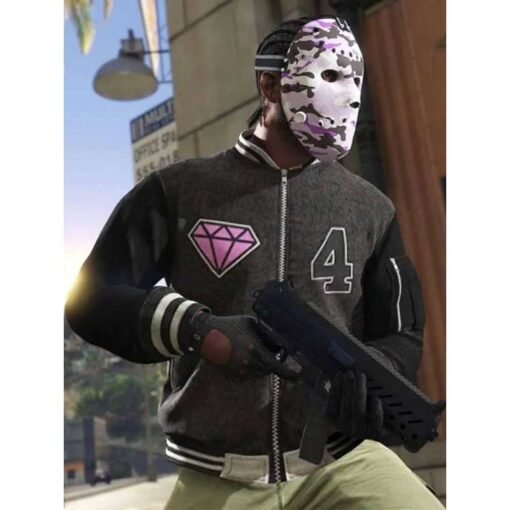 Panther GTA 6 Varsity Jacket