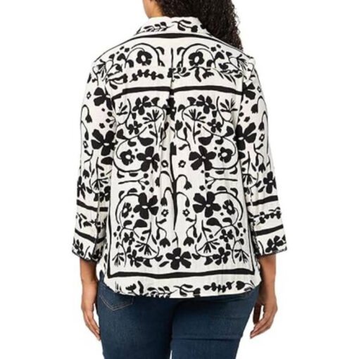 Gizelle Bryant Floral Print Shirt - Image 2