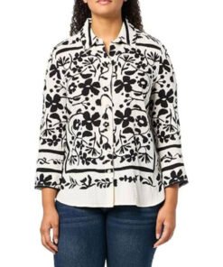 Gizelle Bryant Floral Print Shirt