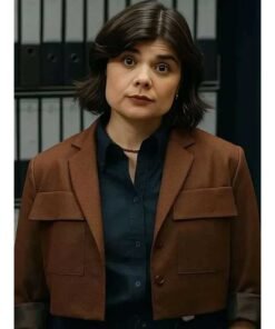 Gwyneth Keyworth Death Valley Brown Blazer