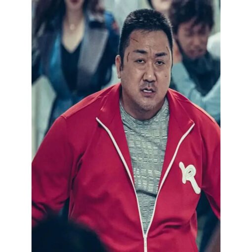 Holy Night Demon Hunters Ma Dong-seok Red Jacket - Image 3
