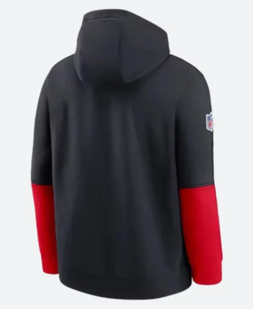 Houston Texans Alternate Logo Club Black Hoodie - Image 2