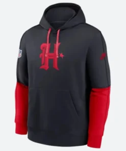 Houston Texans Alternate Logo Club Black Hoodie