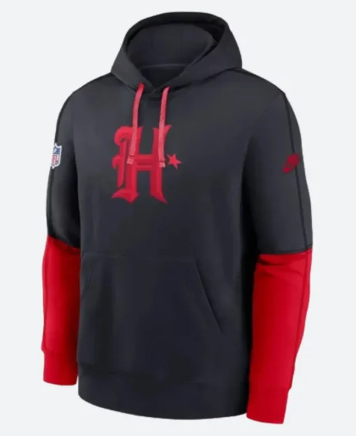 Houston Texans Alternate Logo Club Black Hoodie