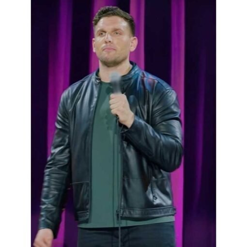 It’s Just Unfortunate Chris Distefano Leather Jacket - Image 2