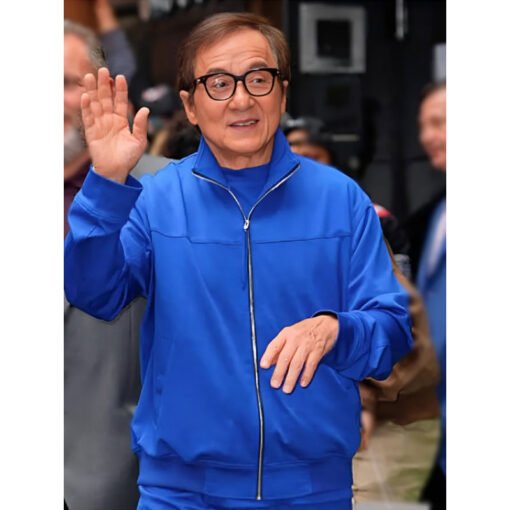 Jackie Chan NYC Blue Jacket