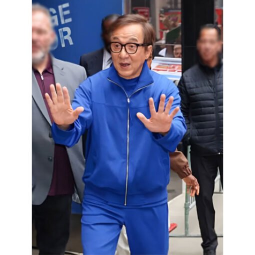 Jackie Chan NYC Blue Jacket - Image 2
