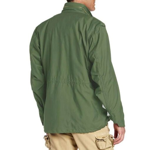 Jason Statham Green Cotton Jacket - Image 4
