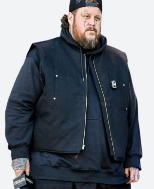 Jelly Roll Nashville Big Bash Black Vest - Image 2