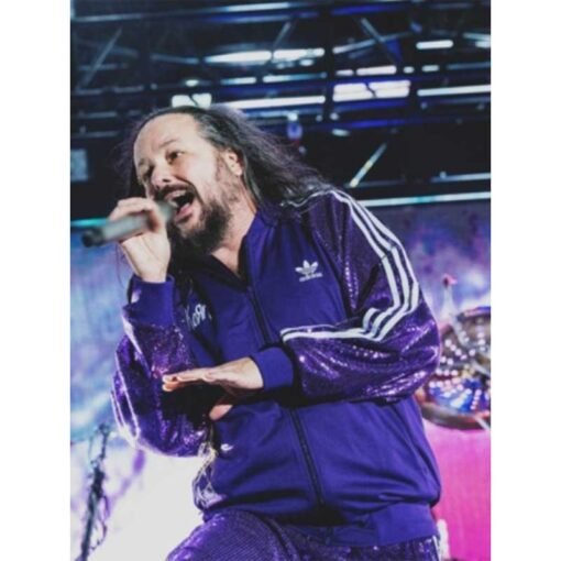 Jonathan Davis Purple Tracksuit - Image 2