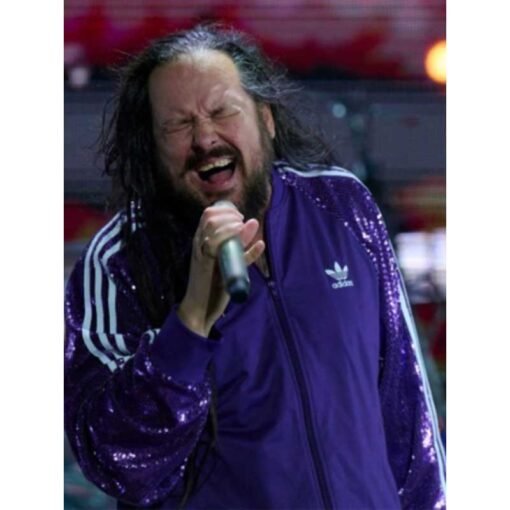 Jonathan Davis Purple Tracksuit - Image 5
