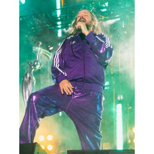 Jonathan Davis Purple Tracksuit - Image 6