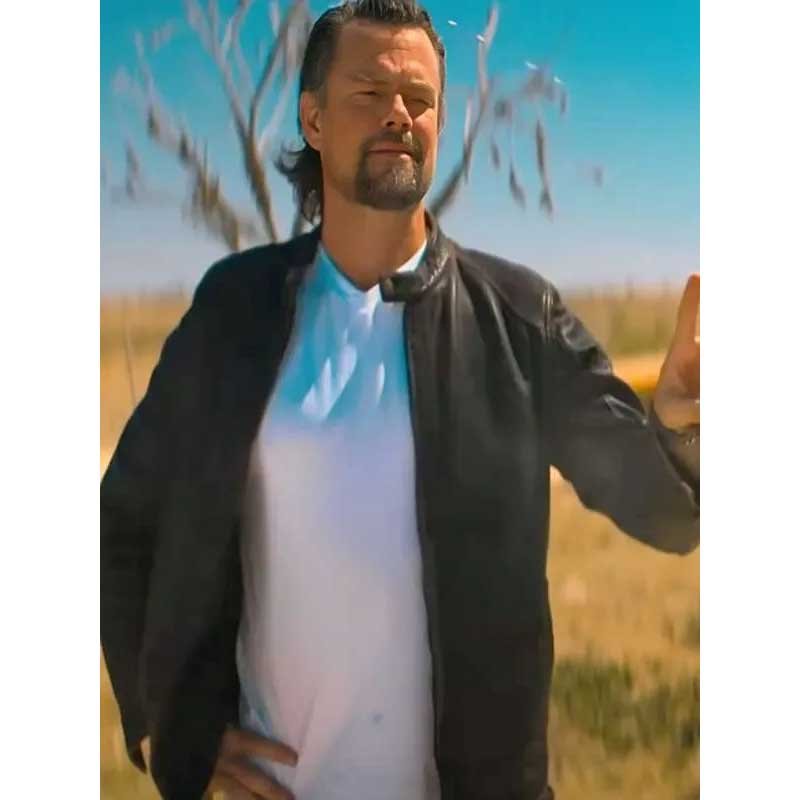 Josh Duhamel London Calling Black Leather Jacket