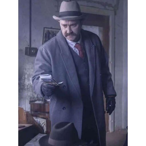 Josh McConville Fear Below Wool Coat - Image 2