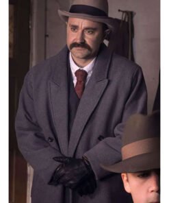 Josh McConville Fear Below Wool Coat