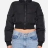 Juicy Couture Black Puffer Jacket