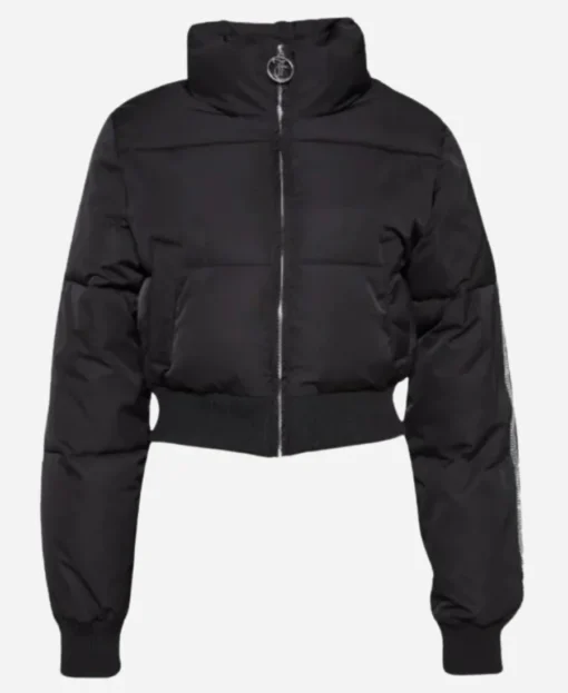 Juicy Couture Black Puffer Jacket - Image 3