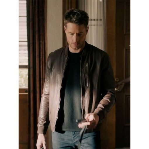 Kevin Pearson Leather Bomber Jacket