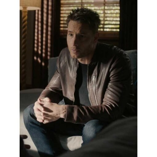 Kevin Pearson Leather Bomber Jacket - Image 2