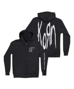 Korn Zip Up Hoodie