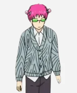 Kusuo The Disastrous Life Of Saiki K Saiki Zebra Cardigan