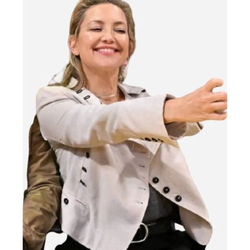 Lakers Game Kate Hudson Jacket - Image 3