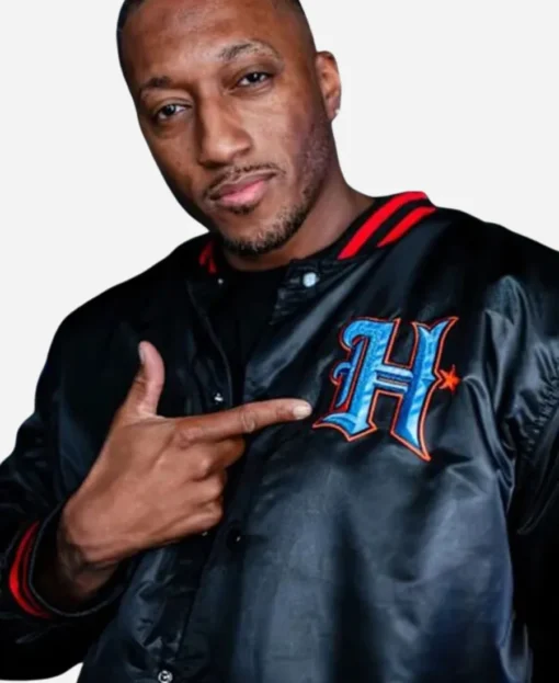 Lecrae Houston Texans Black Jacket - Image 2