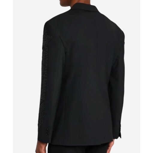 Luke Bryan Black Embellished Blazer - Image 3