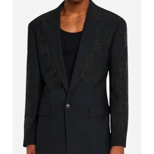Luke Bryan Black Embellished Blazer - Image 2