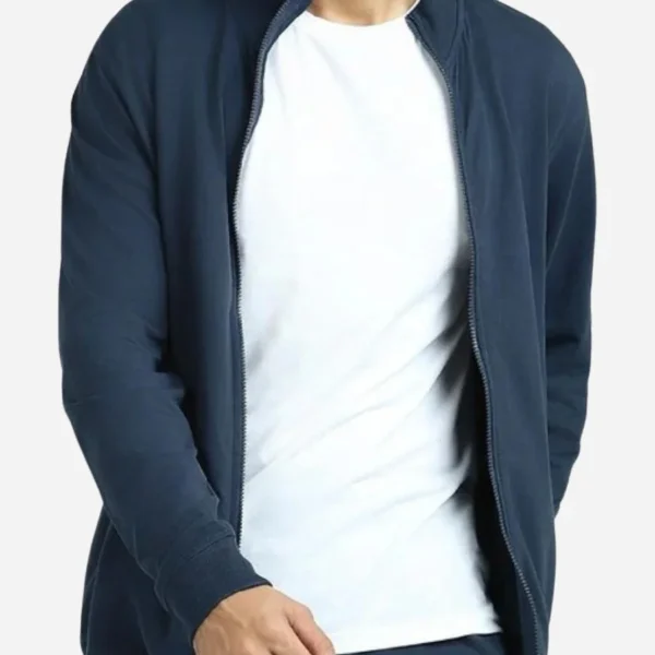 Men’s Beringen Fleece Blue Hoodie For Sale
