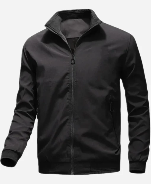 Men’s Black Business Jacket - Image 2