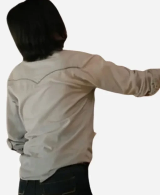Monica Dutton Yellowstone White Denim Shirt - Image 2