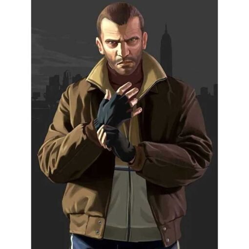 Niko Bellic GTA IV Bomber Jacket - Image 2