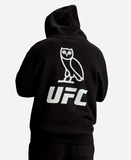 OVO UFC Flame Logo Hoodie - Image 2