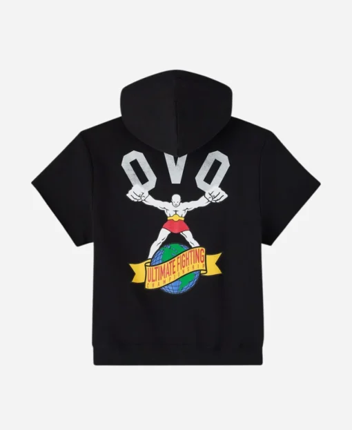OVO UFC Full Zip Short Sleeve Hoodie - Image 4