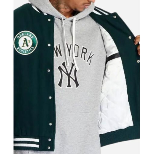 Oakland MLB Athletics Jacket - Image 4