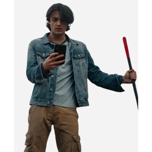 On Fire Clay Laughlin Denim Jacket
