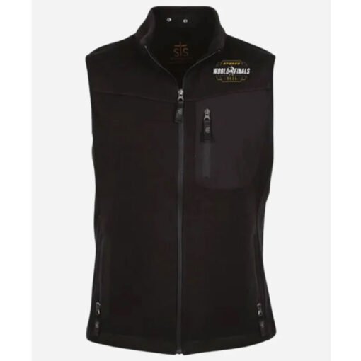 PBR World Finals 2025 Black Softshell Vest