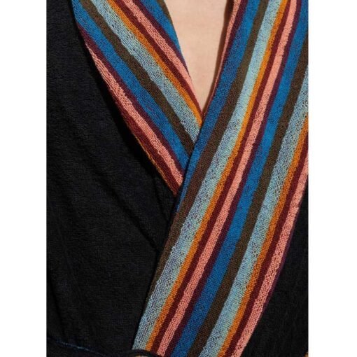 Paul Smith Artist Stripe Trim Dressing Gown - Image 4